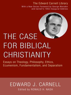 cover image of The Case for Biblical Christianity